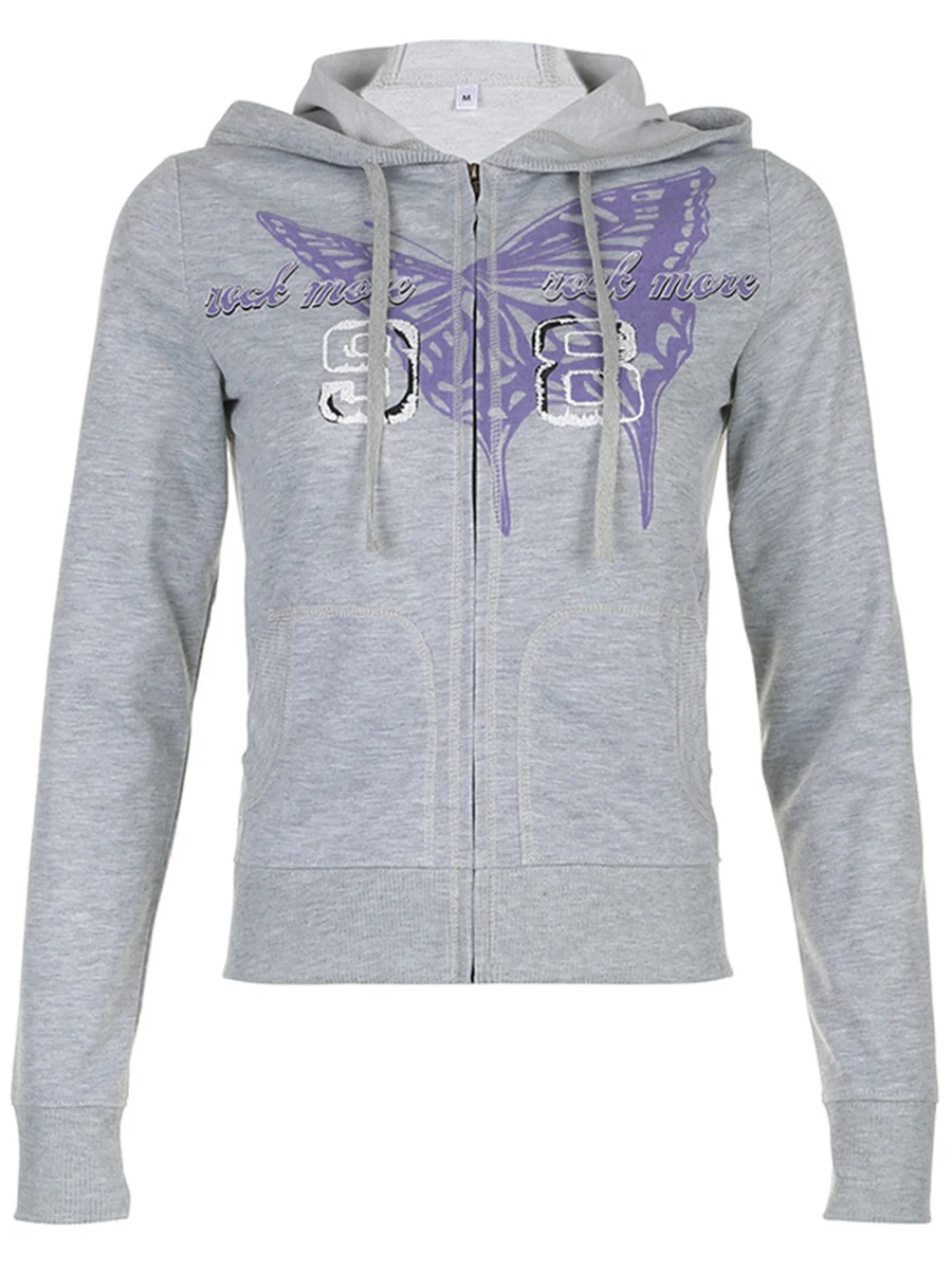 Women s Vintage Full Zip Hoodies Butterfly Print Long Sleeve Classic Fit Sweatshirts Streetwear Jacket
Women s Vintage Full Zip Hoodies Butterfly Print Long Sleeve Classic Fit Sweatshirts Streetwear Jacket