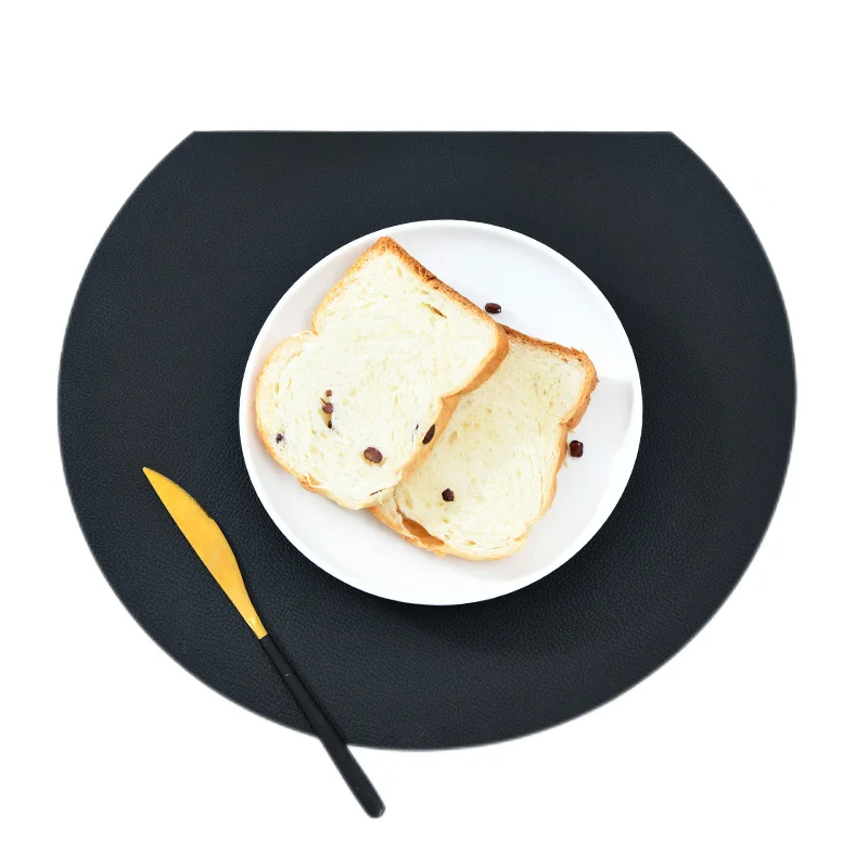 Inyahome Dual-Sided Unique Oval PU Placemat and Table Mats and Coaster Washable Christmas Decorations Classic Round Design Black
Inyahome Dual-Sided Unique Oval PU Placemat and Table Mats and Coaster Washable Christmas Decorations Classic Round Design Black