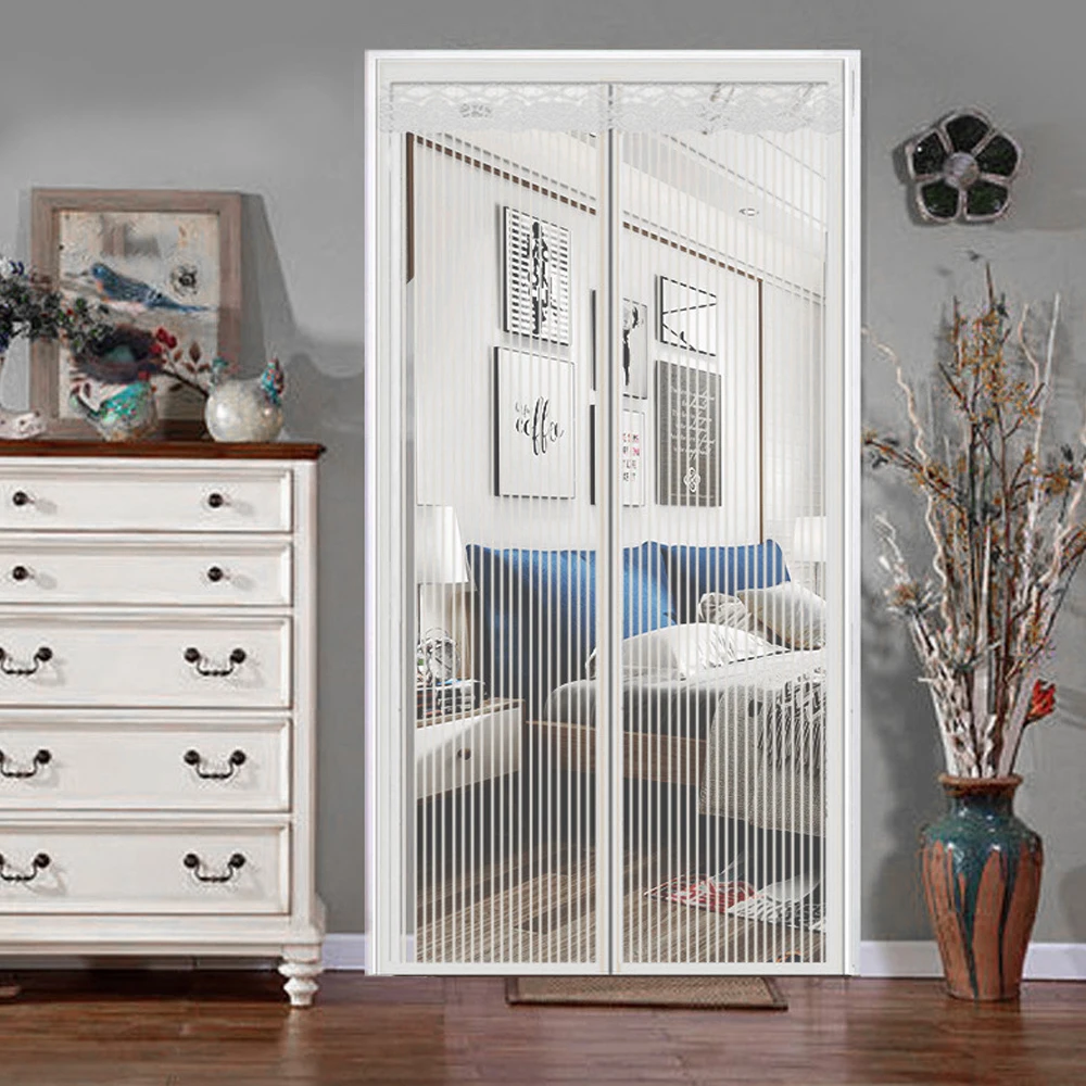 Door Curtain Net Anti Mosquito Insect Fly Bug Hands-free Magnetic Door Screen Mesh Mosquito Net Custom Size Automatic Closing
Door Curtain Net Anti Mosquito Insect Fly Bug Hands-free Magnetic Door Screen Mesh Mosquito Net Custom Size Automatic Closing