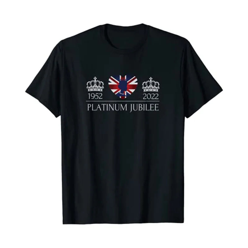 British Queen Monarchy Platinum Jubilee 70th Anniversary T-Shirt Gifts Aesthetic Clothes Graphic Tee Tops Short Sleeve Blouses
British Queen Monarchy Platinum Jubilee 70th Anniversary T-Shirt Gifts Aesthetic Clothes Graphic Tee Tops Short Sleeve Blouses