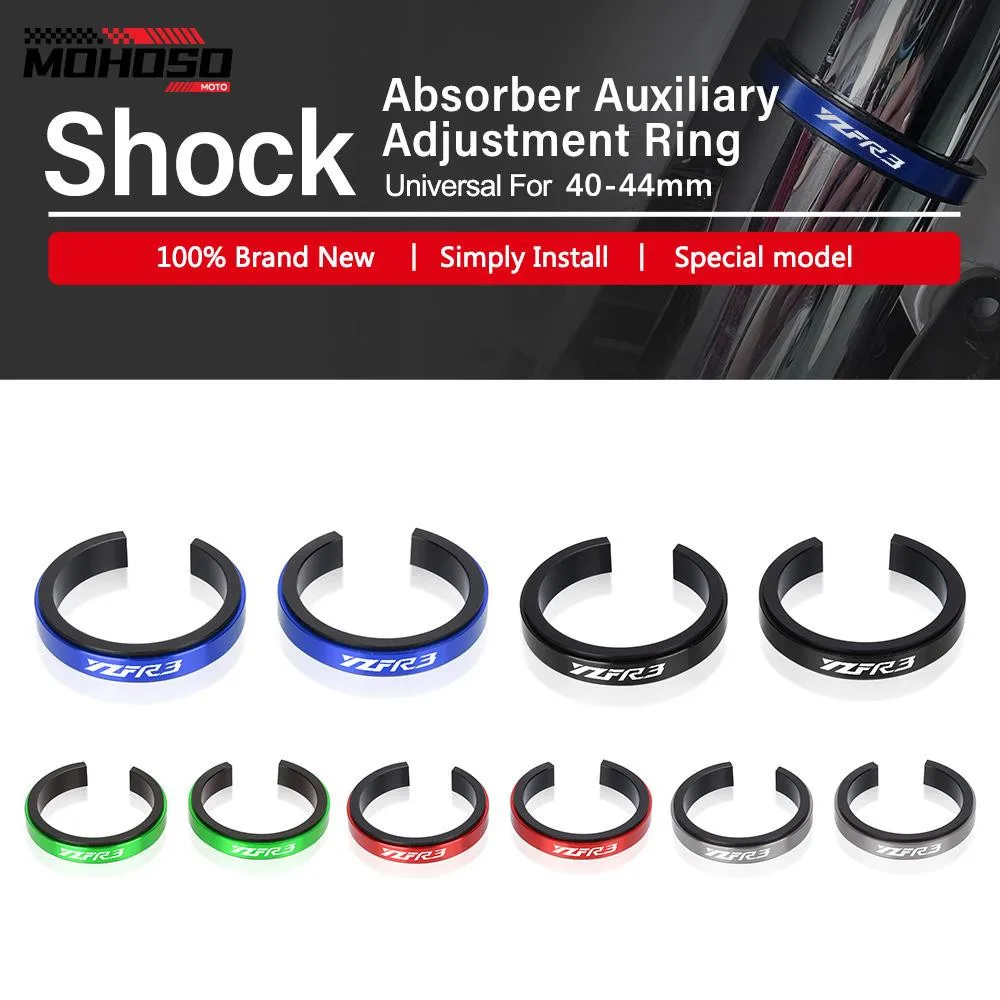 For Yamaha YZF-R3 YZFR3 2019 2020 2021 2022 2023 2024 40-44mm Motorcycle Shock Absorber Auxiliary Adjustment Ring Accessories
For Yamaha YZF-R3 YZFR3 2019 2020 2021 2022 2023 2024 40-44mm Motorcycle Shock Absorber Auxiliary Adjustment Ring Accessories