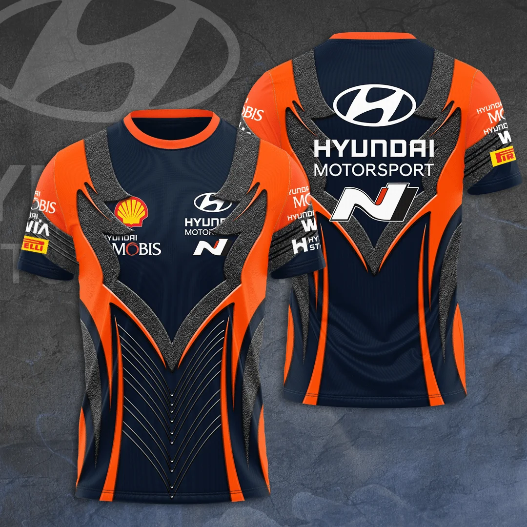 Men's Summer 3d Print Racing Wrc Rally Hyundai Team Uniform Women's Putdoor Breathable O Neck Jersey Man Casual T-shirt
Men's Summer 3d Print Racing Wrc Rally Hyundai Team Uniform Women's Putdoor Breathable O Neck Jersey Man Casual T-shirt