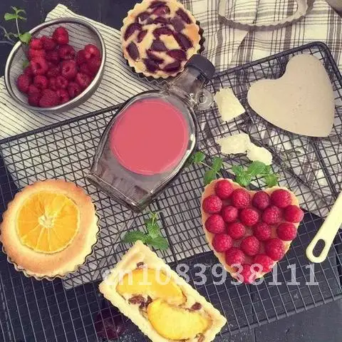 Pie Tart Pan Mold Bakeware Accessories Removable Bottom Cake Candy Pastry Tool Heart-Shaped Rectangular Wave Side Molds
Pie Tart Pan Mold Bakeware Accessories Removable Bottom Cake Candy Pastry Tool Heart-Shaped Rectangular Wave Side Molds