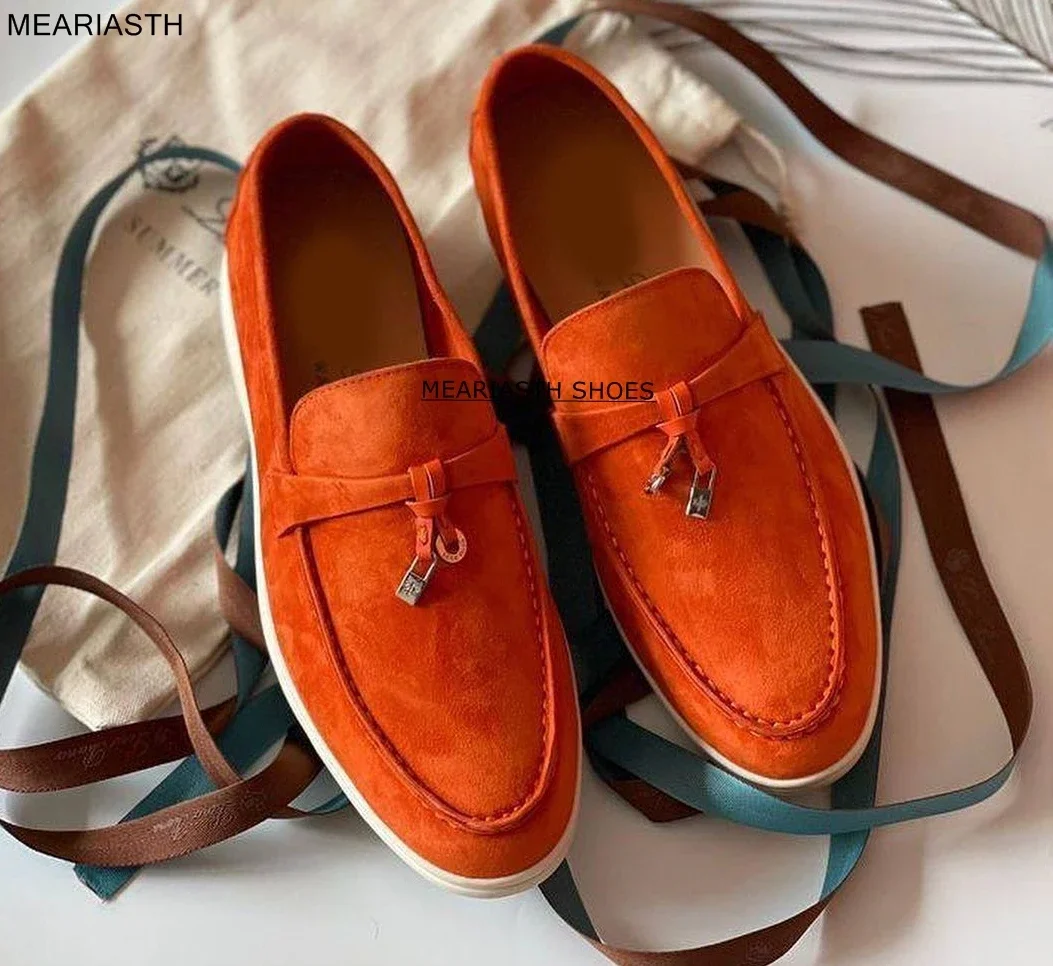 Kid Suede Women Flat Shoes Lazy Slip-On Metal Loafers Lady Casual Walk Shoes Men Driving Shoes Summer Leather Flats Large Size
Kid Suede Women Flat Shoes Lazy Slip-On Metal Loafers Lady Casual Walk Shoes Men Driving Shoes Summer Leather Flats Large Size