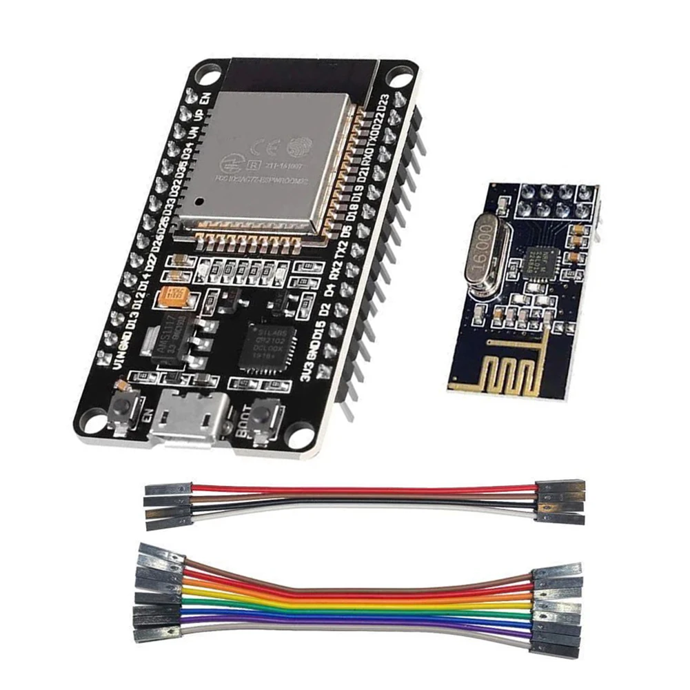 Open DTU For Hoymiles Inverters DIY Kit ESP32+NRF24L01+Cable HM300 HM350 HM400 HM600 Plug-and-play Ready
Open DTU For Hoymiles Inverters DIY Kit ESP32+NRF24L01+Cable HM300 HM350 HM400 HM600 Plug-and-play Ready