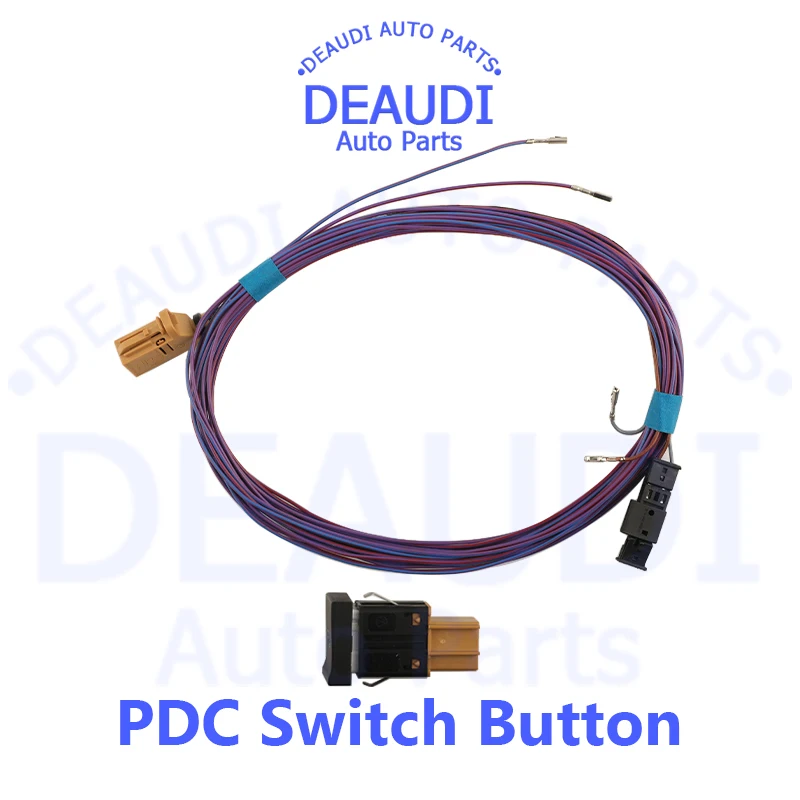 

For Jetta GOLF 6 MK6 Car Parking Assistant PDC Switch Button OPS Automatic Radar Switch Cable Wiring Harness 16D927122 1TD927122