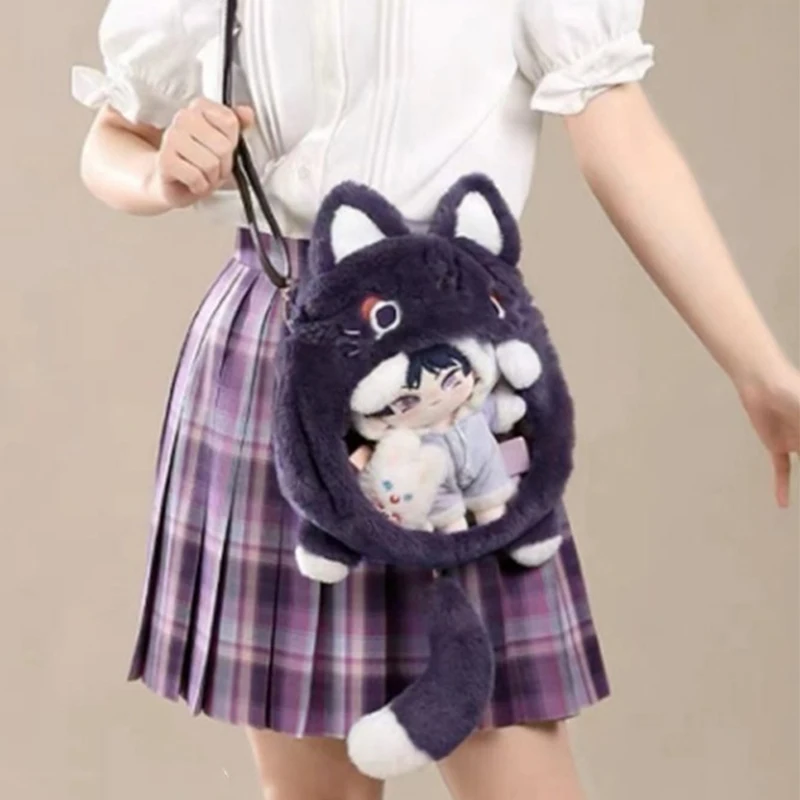 Kawaii Plush Cross Bag For Womens Japanese Korea Style Itabag Cute Cats Bags For 18-25 Year Old Girl Anime Fan Backpacks
Kawaii Plush Cross Bag For Womens Japanese Korea Style Itabag Cute Cats Bags For 18-25 Year Old Girl Anime Fan Backpacks