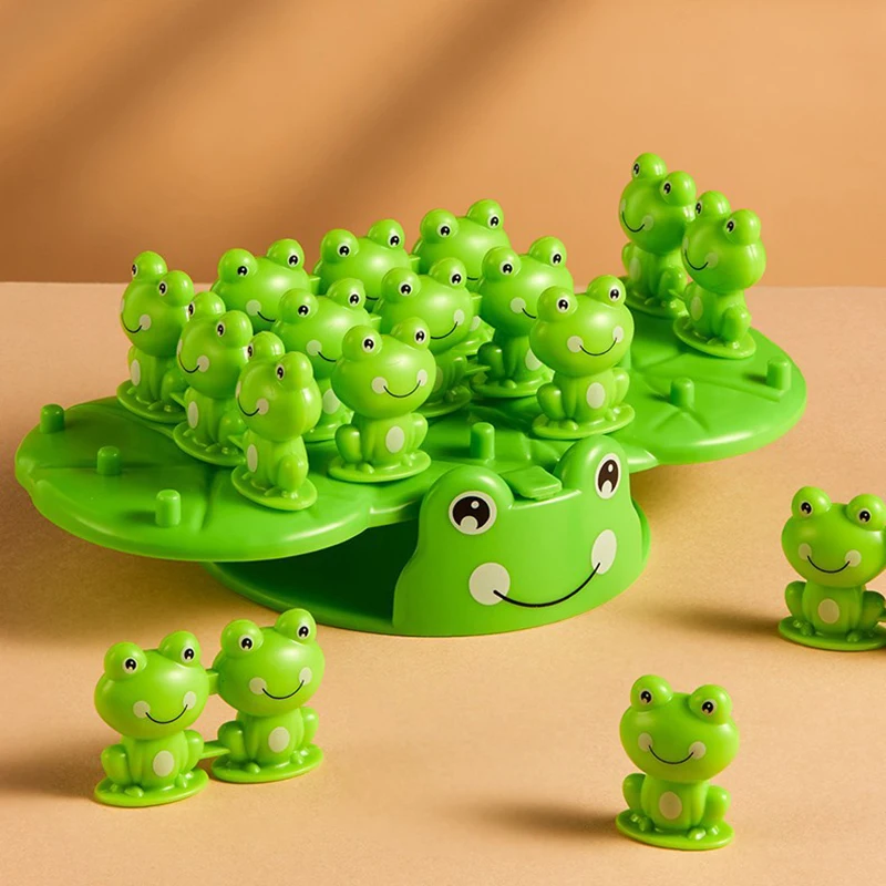 Montessori Math Toys Figures Frog Penguin Balance Scale Educational Board Game Monster Seesaw Kids Learning Toys
Montessori Math Toys Figures Frog Penguin Balance Scale Educational Board Game Monster Seesaw Kids Learning Toys