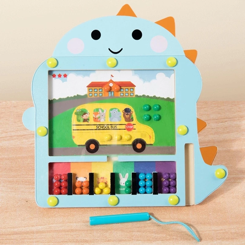 Детские магнитные бусины, лабиринт, сортировка, улучшение интеллекта, развивающая игрушка для распознавания цветов, детская
Детские магнитные бусины, лабиринт, сортировка, улучшение интеллекта, развивающая игрушка для распознавания цветов, детская