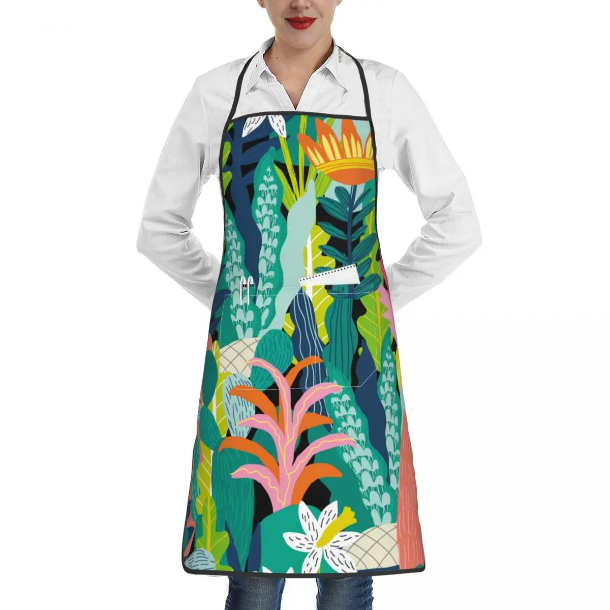 Fantasy Flowers Paisley Jungle Apron for Men Women Adult Kitchen Chef Bib Tablier Cuisine Cooking Baking Painting
Fantasy Flowers Paisley Jungle Apron for Men Women Adult Kitchen Chef Bib Tablier Cuisine Cooking Baking Painting