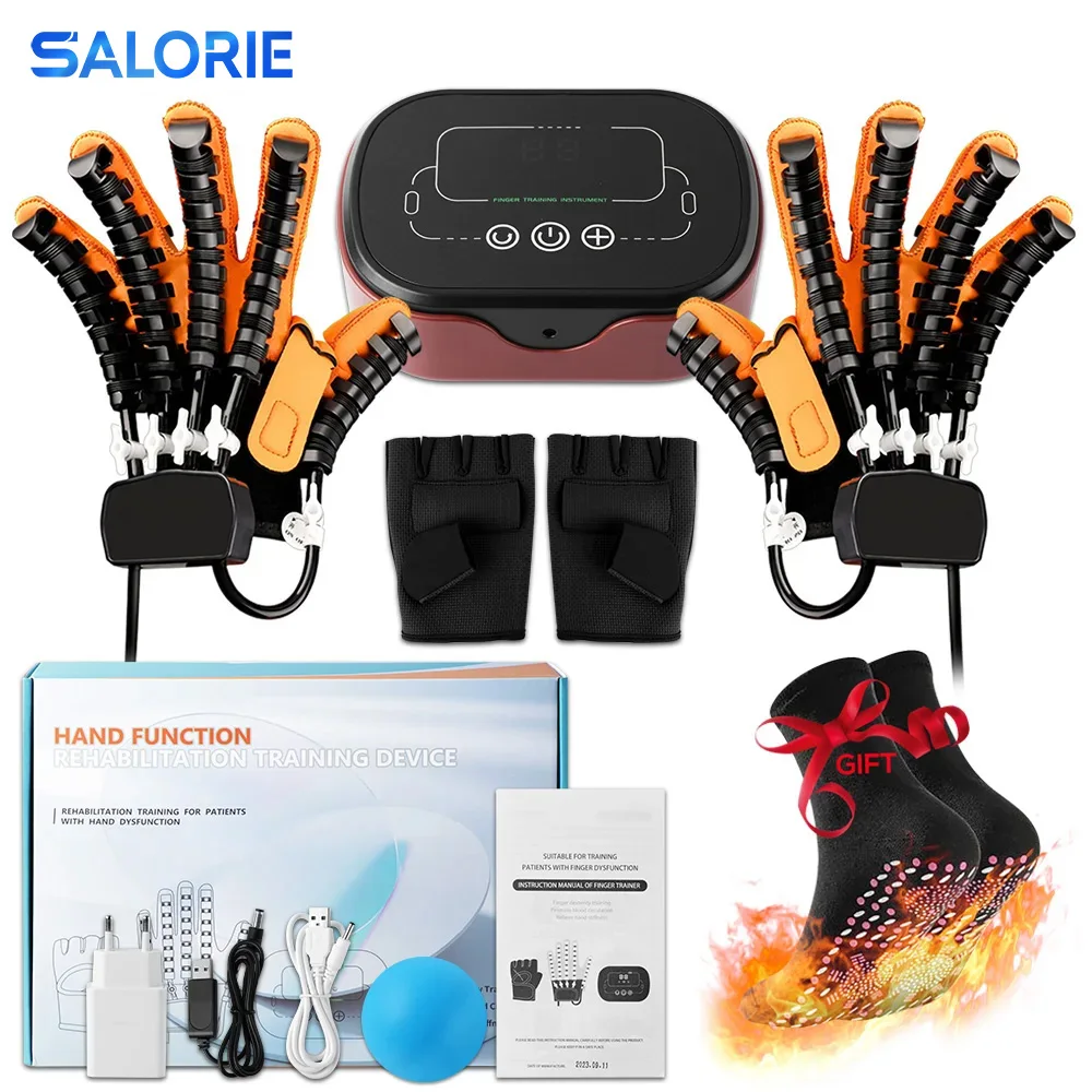Cerebral Infarction Rehabilitation Physiotherapy Robot Gloves Hemiplegia Stroke Hand Function Workout Recovery Finger Trainer
Cerebral Infarction Rehabilitation Physiotherapy Robot Gloves Hemiplegia Stroke Hand Function Workout Recovery Finger Trainer