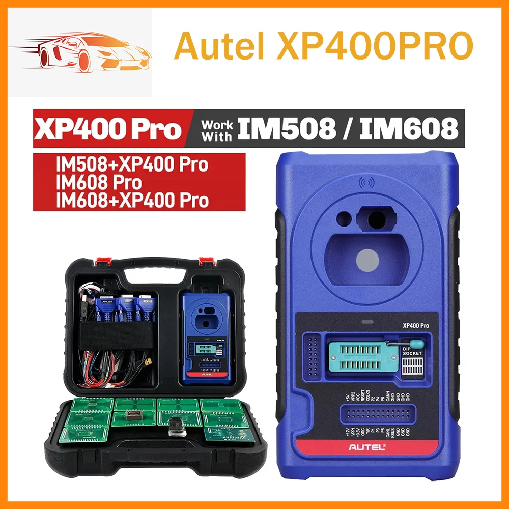 Autel XP400 PRO Key Chip Programmer, XP400PRO All-in-One Key programming Tool IMKPA Kit For Autel MaxiIM IM608 IM508 IM100 IM600
Autel XP400 PRO Key Chip Programmer, XP400PRO All-in-One Key programming Tool IMKPA Kit For Autel MaxiIM IM608 IM508 IM100 IM600