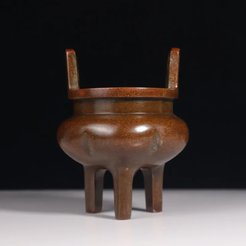 Copper Incense Burner Three-Legged Tripod Incense Burner Sandalwood Agarwood Xuande Antique Home Indoor Incense Burner Home Deco
Copper Incense Burner Three-Legged Tripod Incense Burner Sandalwood Agarwood Xuande Antique Home Indoor Incense Burner Home Deco