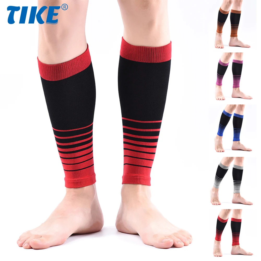 

1 Pair Calf Support Sleeves Legs Pain Relief, Comfortable and Secure Footless Socks for Men Women Fitness, Running, Shin Splints