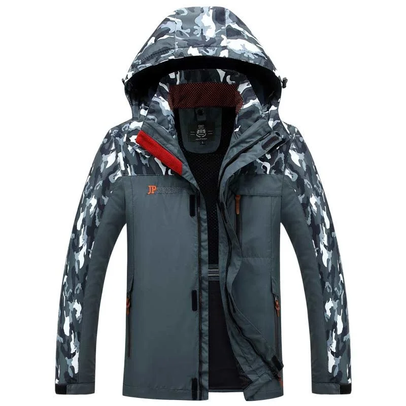 Windbreaker Autumn Spring Fashion Jacket Men Hooded Military Camouflage Stripe Windproof Coat Male Clothing Plus SIze 4XL
Windbreaker Autumn Spring Fashion Jacket Men Hooded Military Camouflage Stripe Windproof Coat Male Clothing Plus SIze 4XL