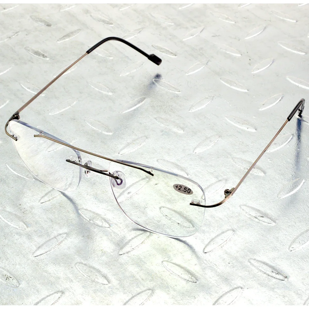 Men Women Aviation Rimless Antireflective Frameless Progressive Multifocal Limited Reading Glasses +1 to +4
Men Women Aviation Rimless Antireflective Frameless Progressive Multifocal Limited Reading Glasses +1 to +4