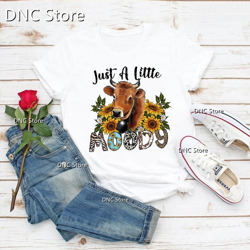 Just A Girl Who Loves Cows. Interesting Flowers, Cows, Animal Prints Women T-Shirt Summer Fashion 90s Tshirt Cute Femme T-shirt
Just A Girl Who Loves Cows. Interesting Flowers, Cows, Animal Prints Women T-Shirt Summer Fashion 90s Tshirt Cute Femme T-shirt