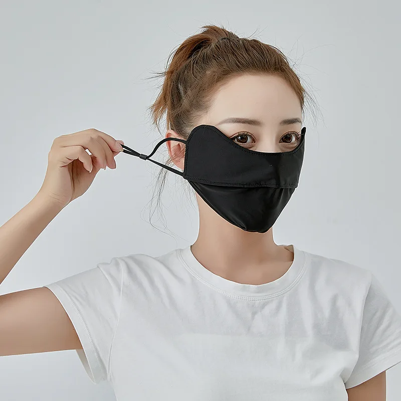 Women's Mask Eye Protection Ice Silk Sunshade Anti-ultraviolet Dust-proof Breathable Hanging Ear Type Anti-fogging
Women's Mask Eye Protection Ice Silk Sunshade Anti-ultraviolet Dust-proof Breathable Hanging Ear Type Anti-fogging