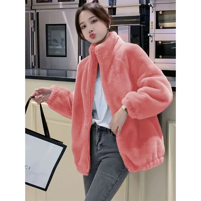 Winter Outdoor Sport Fleece Jacket Women Thicken Stand Up Collar Zipper Double-sided Plush Warm Hiking Cardigan Windproof
Winter Outdoor Sport Fleece Jacket Women Thicken Stand Up Collar Zipper Double-sided Plush Warm Hiking Cardigan Windproof