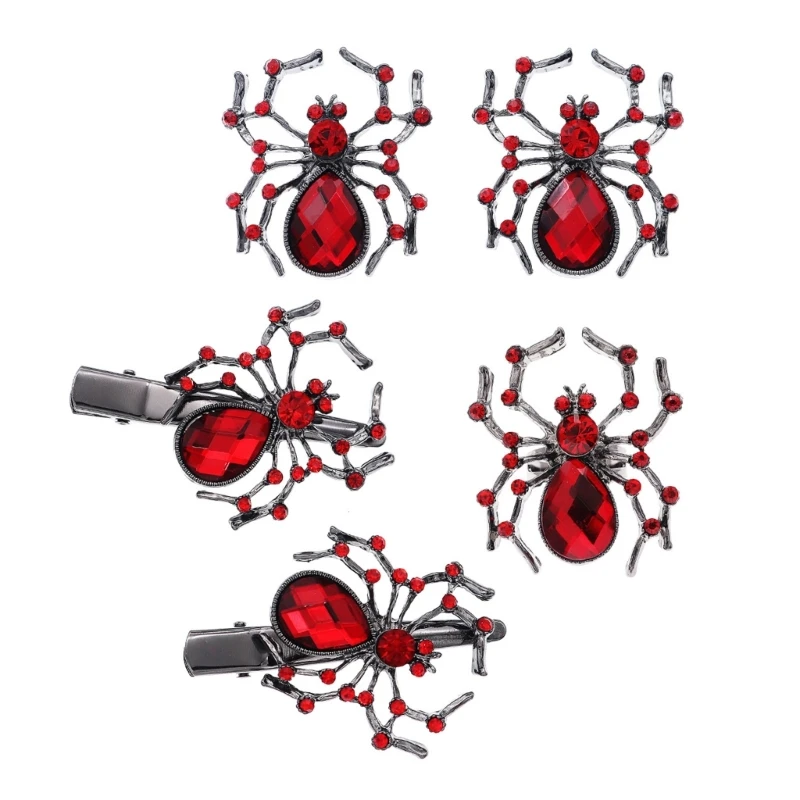 Серьги-пауки с бриллиантовой аппликацией для женщин, карнавальные фотографии, челка, заколка для волос
Серьги-пауки с бриллиантовой аппликацией для женщин, карнавальные фотографии, челка, заколка для волос