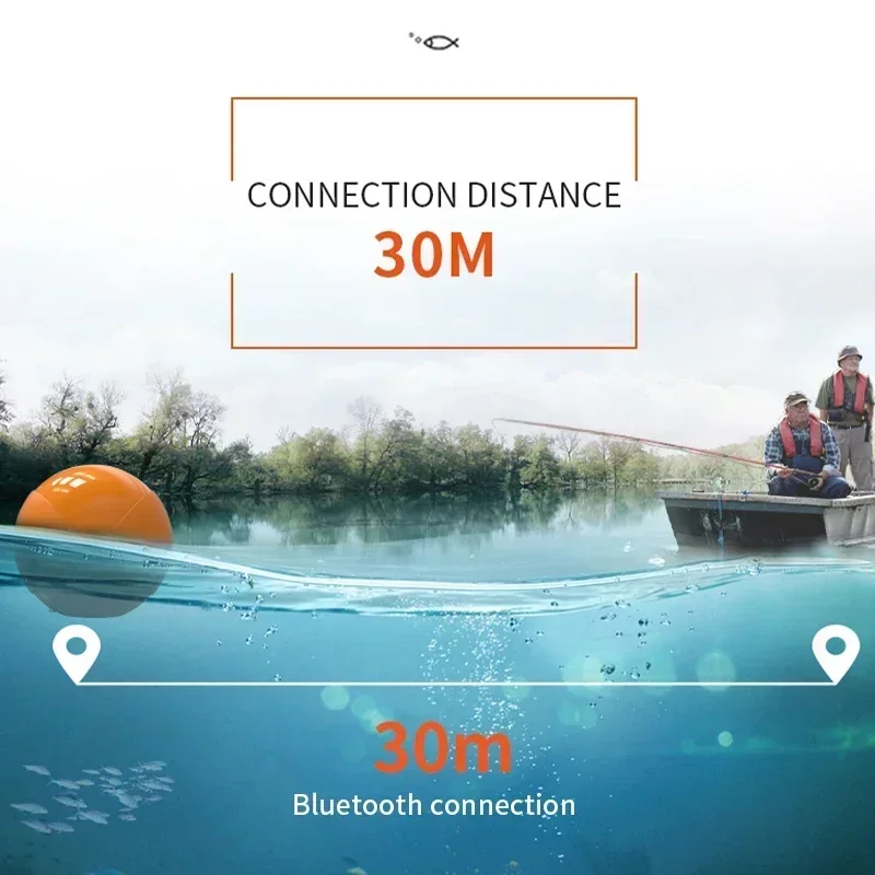 Erchang F68 GPS Portable Sonar Wireless Fish Finder IOS and Android Echo Sounder Fish Finder Suitable for Lake and Sea Fishi
Erchang F68 GPS Portable Sonar Wireless Fish Finder IOS and Android Echo Sounder Fish Finder Suitable for Lake and Sea Fishi