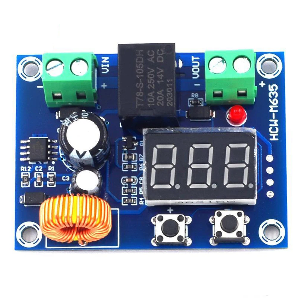 XHM609 Low Voltage Disconnect Switch Programmable Lithium Battery Close Protection For Tricycle Car Battery DC12To36V 57x42x19mm
XHM609 Low Voltage Disconnect Switch Programmable Lithium Battery Close Protection For Tricycle Car Battery DC12To36V 57x42x19mm