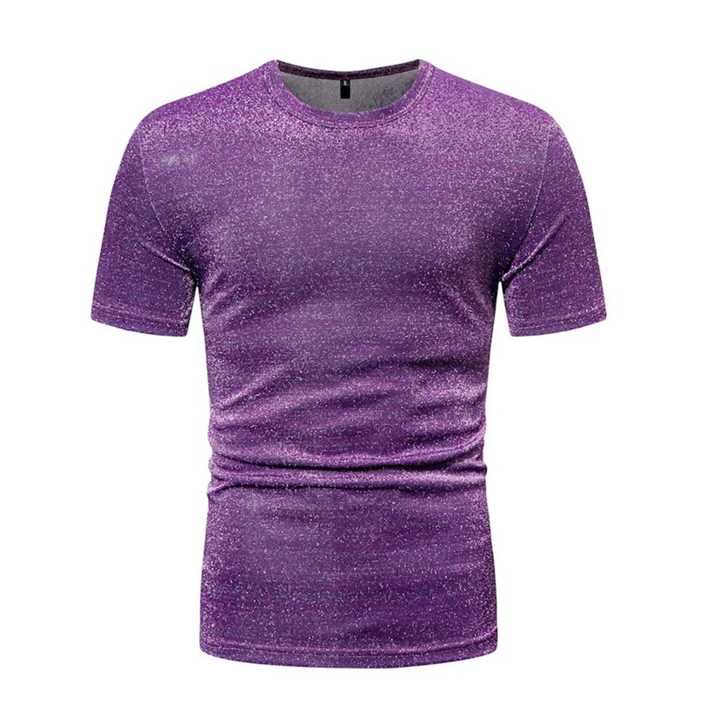 Men T Shirt Comfortable For Summer O Neck Polyester Regular Shiny Short Sleeve Slight Stretch Summer Tee Comfy
Men T Shirt Comfortable For Summer O Neck Polyester Regular Shiny Short Sleeve Slight Stretch Summer Tee Comfy