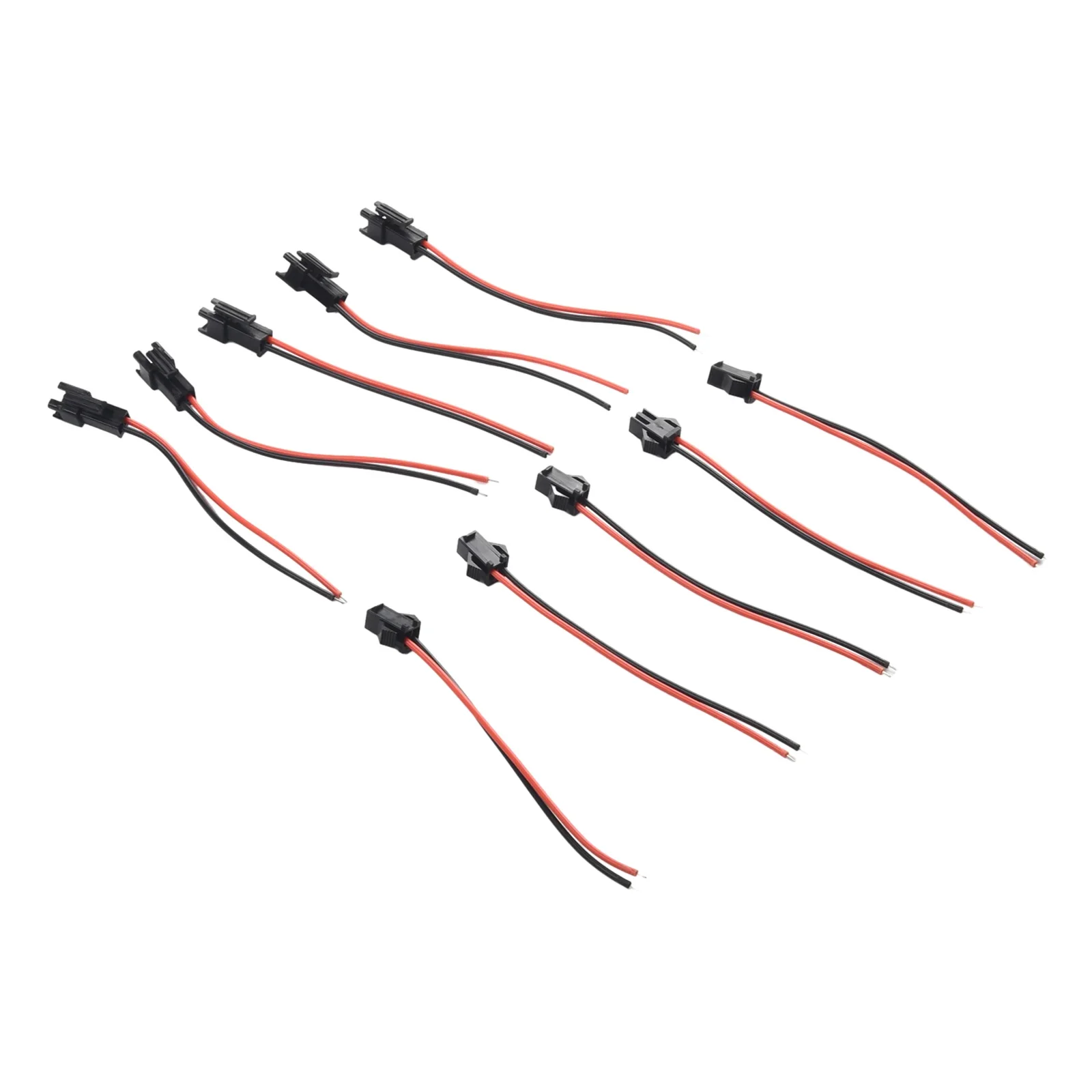Male / Female Connected 2.54mm Cable Connector Plug Head Red/ Black SM 2-Pin 2P Wires PVC 24AWG 10cm Universal
Male / Female Connected 2.54mm Cable Connector Plug Head Red/ Black SM 2-Pin 2P Wires PVC 24AWG 10cm Universal