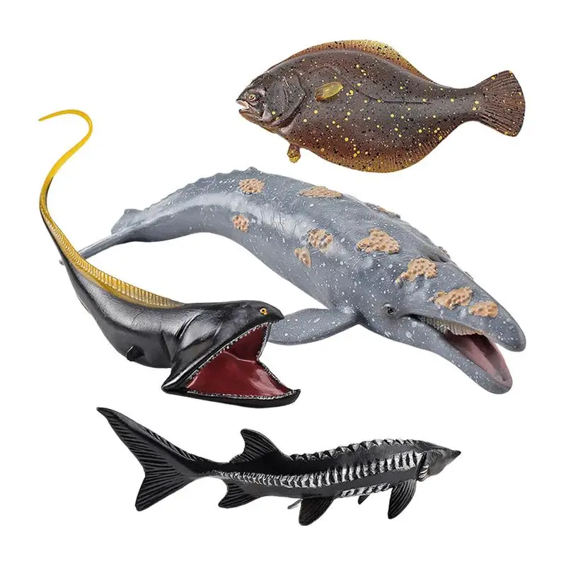 Marine Animal Model Ornaments Sea Animals Toys For Kids Realistic Under The Sea Creatures Figure 4PCS Family Interactive Toys
Marine Animal Model Ornaments Sea Animals Toys For Kids Realistic Under The Sea Creatures Figure 4PCS Family Interactive Toys