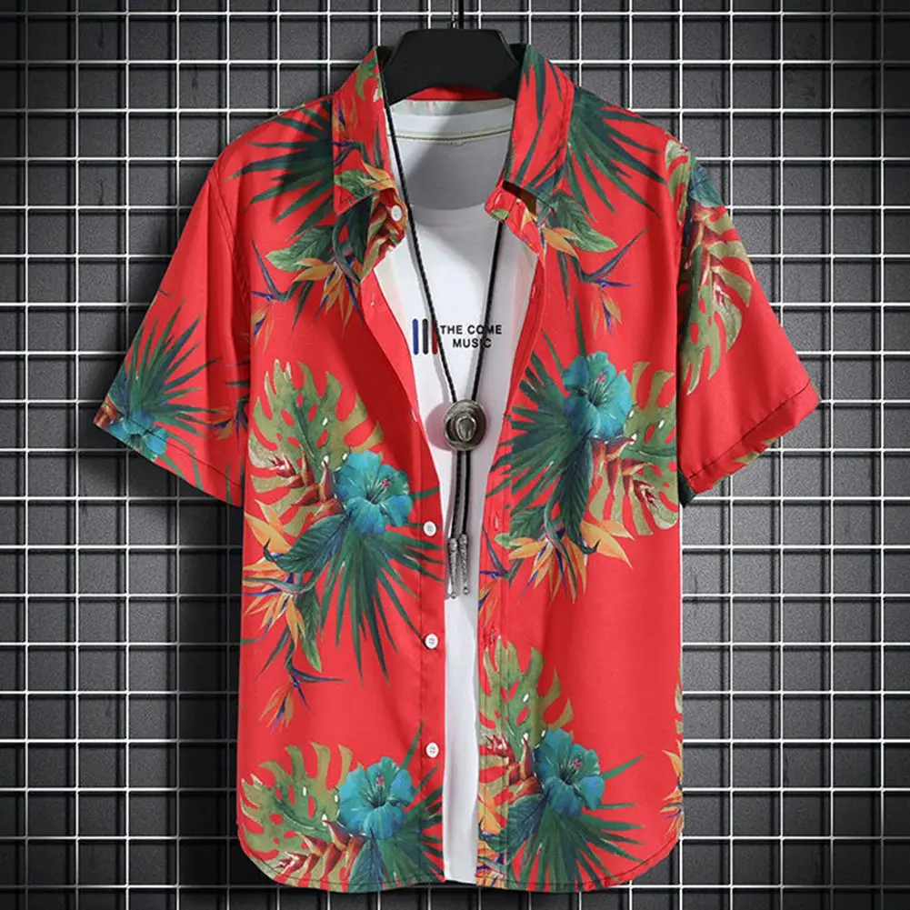 Men's Hawaiian Beach Short Sleeved Shirt Shorts Set Clothing Fashion Printing Casual Clothes Loose Fitting Male Floral Shirt
Men's Hawaiian Beach Short Sleeved Shirt Shorts Set Clothing Fashion Printing Casual Clothes Loose Fitting Male Floral Shirt