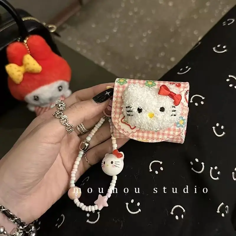 Hello Kitty Sanrio Anime Kawii Plush Earphone Protective Case for AirPods 1 2 Pro Cover Cute Cartoon Earphone Storage Bag Gifts
Hello Kitty Sanrio Anime Kawii Plush Earphone Protective Case for AirPods 1 2 Pro Cover Cute Cartoon Earphone Storage Bag Gifts
