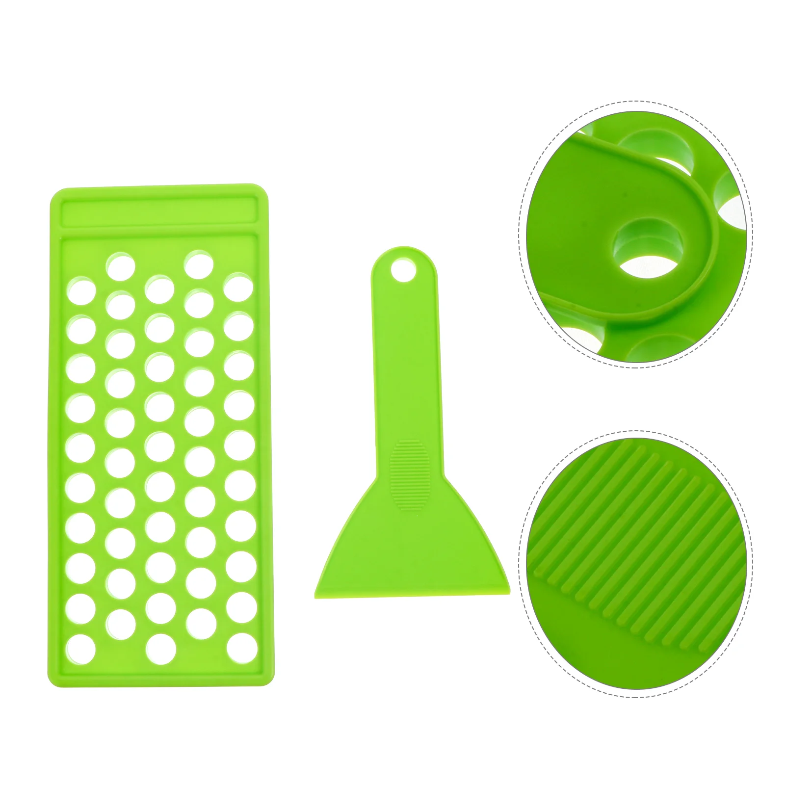 

Lipstick Filling Mold Pallets Balm Craft Kit 50 Holes Tray Gloss DIY Supplies Plastic Containers Spatula