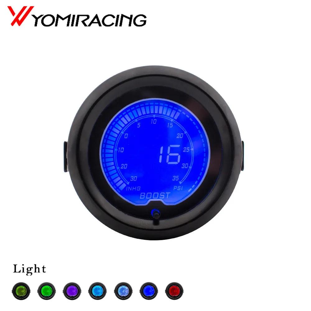 2" 52mm Boost gauge EVO LCD 7 Colors Digital Turbo Boost gauge -30In.hg-35PSI Car meter Vacuum gauge
2" 52mm Boost gauge EVO LCD 7 Colors Digital Turbo Boost gauge -30In.hg-35PSI Car meter Vacuum gauge