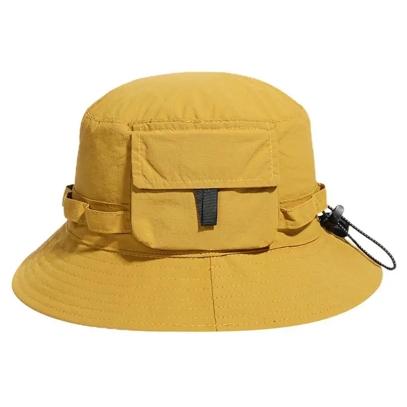 

Водонепроницаемая шляпа от солнца, быстросохнущая шляпа от солнца с широкими полями, портативная Рыбацкая шляпа для пляжа, летняя Солнцезащитная шляпа для бассейна, садоводства