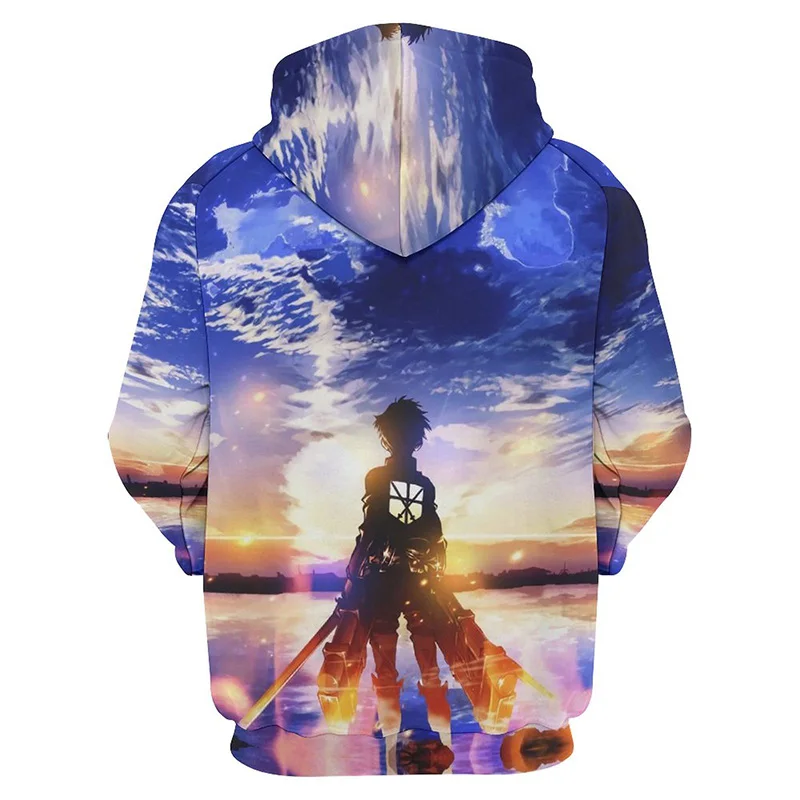 Anime Attack On Titan Hoodie Men Clothing 3D Shingeki no Kyojin Printed Hoodies Women Harajuku Fashion y2k Pullover Hooded Hoody
Anime Attack On Titan Hoodie Men Clothing 3D Shingeki no Kyojin Printed Hoodies Women Harajuku Fashion y2k Pullover Hooded Hoody