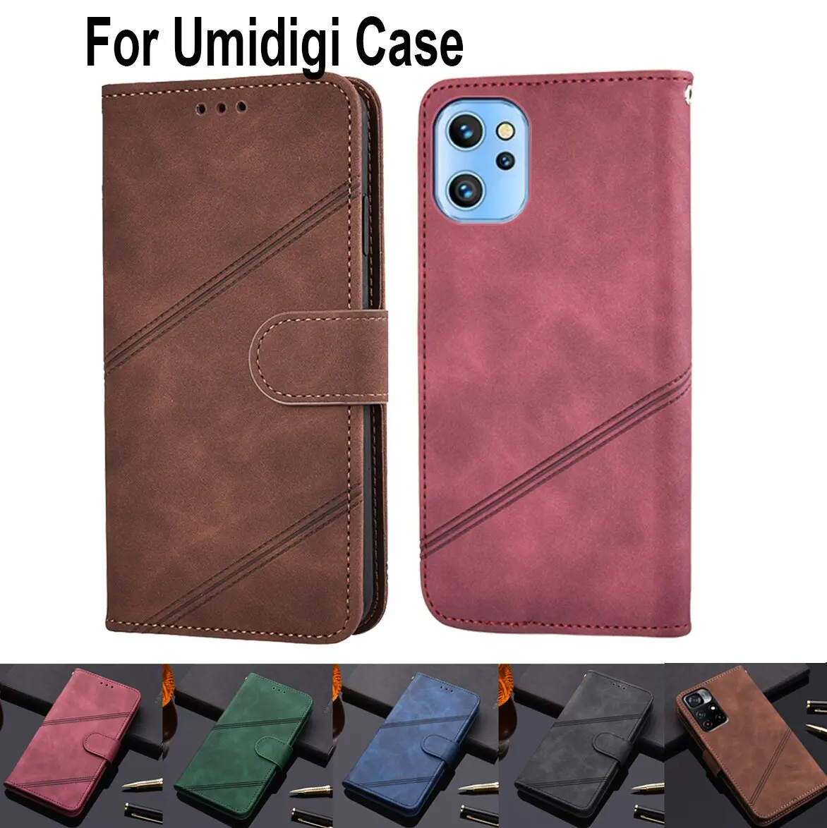 Luxury Flip Leather Phone Case For Umidigi A13 Z2 S5 A7 A9 Bison Pro 2021 A7S Bison A11 Pro Max A11s Power 5 5S A13S Stand Cover
Luxury Flip Leather Phone Case For Umidigi A13 Z2 S5 A7 A9 Bison Pro 2021 A7S Bison A11 Pro Max A11s Power 5 5S A13S Stand Cover