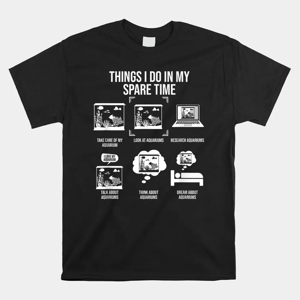 Haunt Reaper Men T Shirt Things I Do In My Spare Time Funny Fish Lover Aquarist Shirt Tees Tops Short Sleeves Clothing
Haunt Reaper Men T Shirt Things I Do In My Spare Time Funny Fish Lover Aquarist Shirt Tees Tops Short Sleeves Clothing