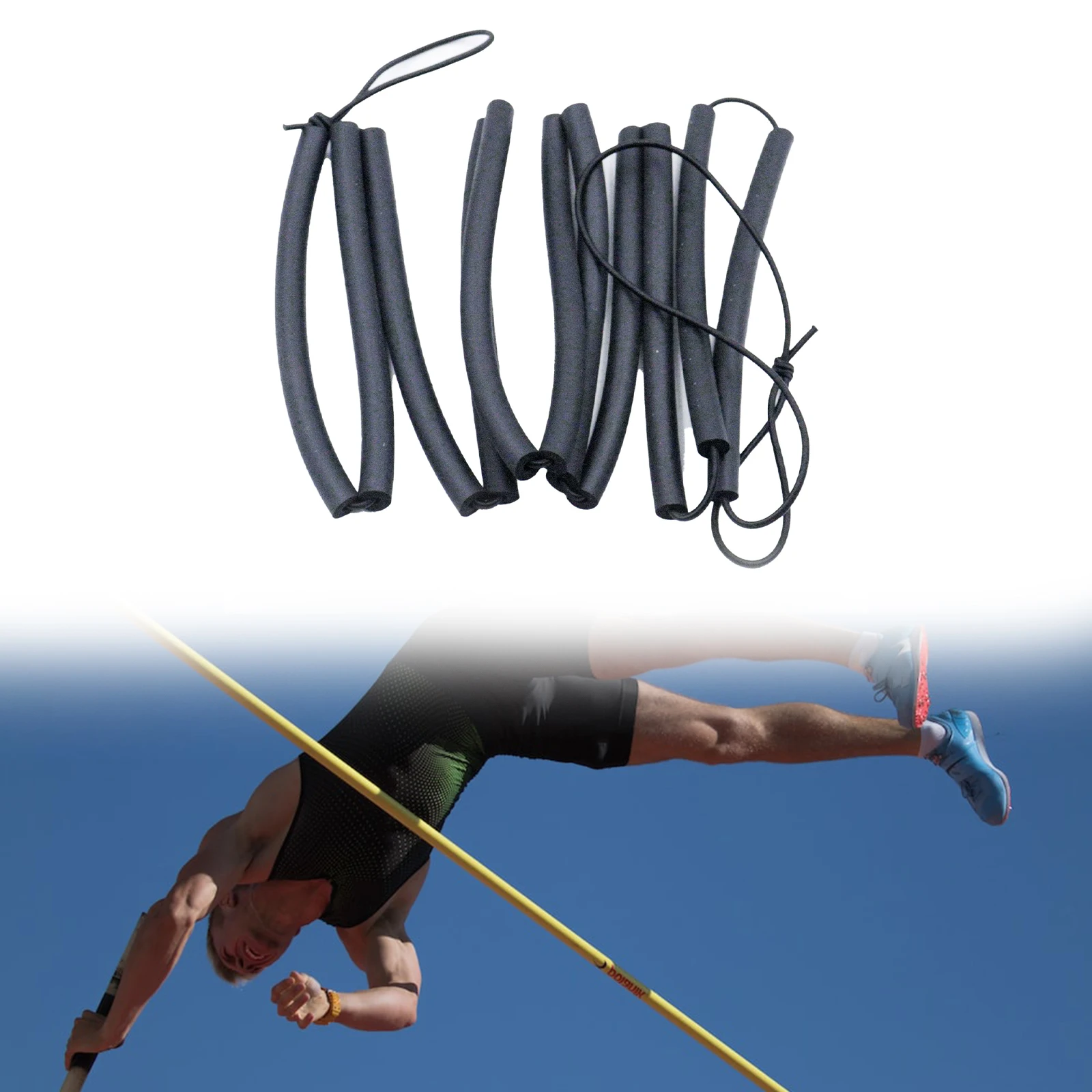High Jump Training Equipment High Jump Bungee Elastic Crossbar Foam Track Rope High Jump Bungee Elastic Outdoor Project Tent
High Jump Training Equipment High Jump Bungee Elastic Crossbar Foam Track Rope High Jump Bungee Elastic Outdoor Project Tent