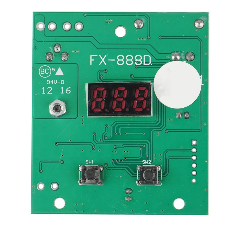 2X For FX-888D Soldering Station Main Board Digital Display Soldering Station Control Board, Station Accessories
2X For FX-888D Soldering Station Main Board Digital Display Soldering Station Control Board, Station Accessories