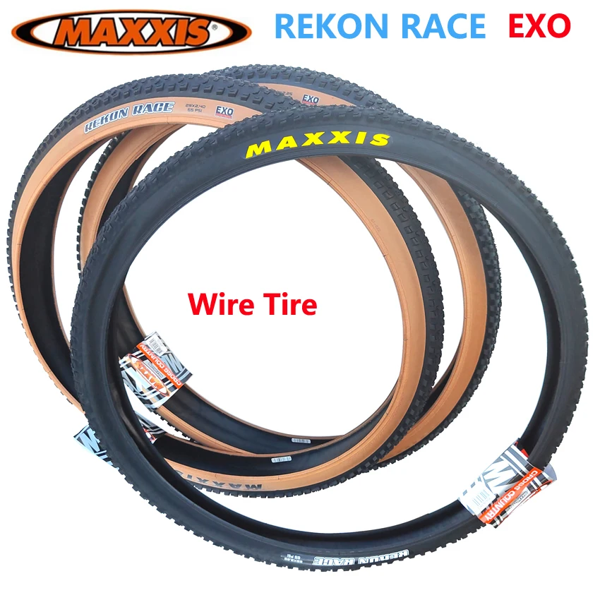 

MAXXIS 29 Wire Tire REKON RACE EXO Bike TUBE 27.5x2.25 29x2.25 29*2.4 29er Fold Mountain Bicycle Tyre AM pneu 65 PSI & 60 TPI