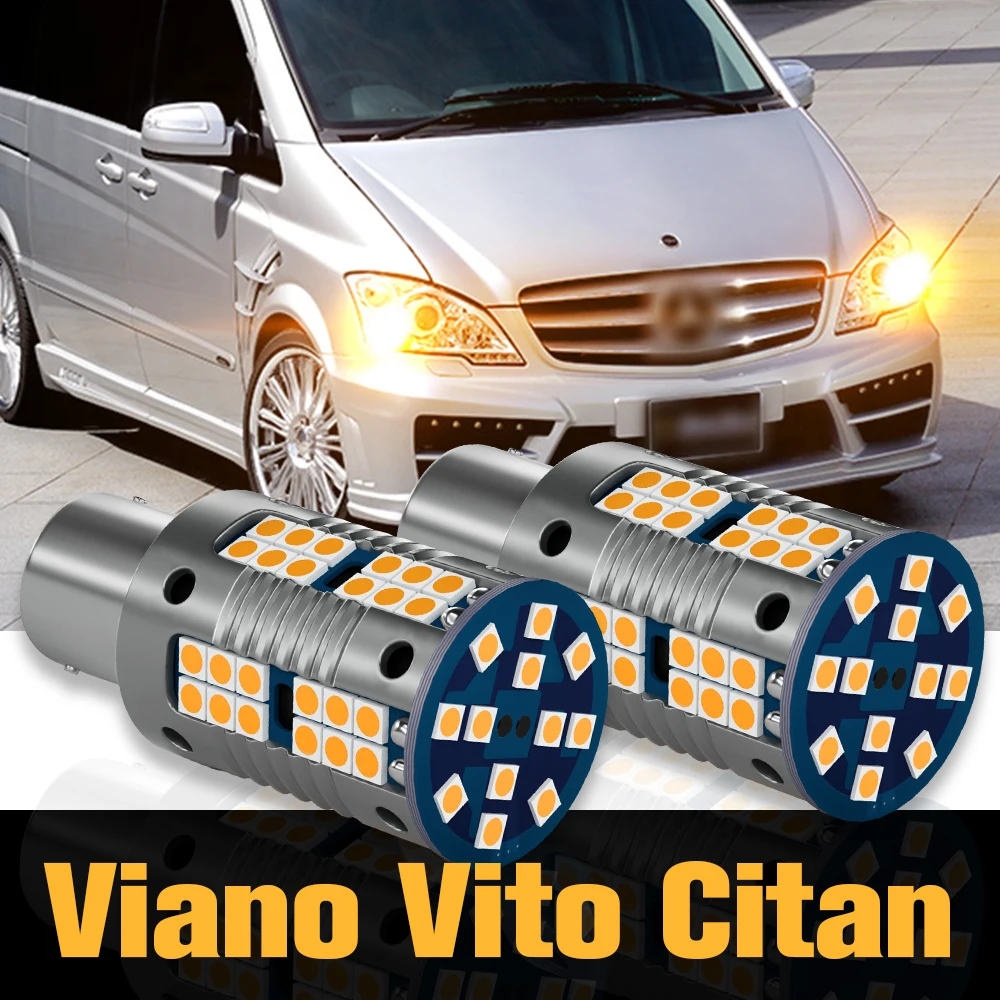 2pcs Canbus LED Turn Signal Light Lamp Accessories For Mercedes Benz Viano Vito W639 Citan W415 2008 2009 2010 2011 2012 2013
2pcs Canbus LED Turn Signal Light Lamp Accessories For Mercedes Benz Viano Vito W639 Citan W415 2008 2009 2010 2011 2012 2013