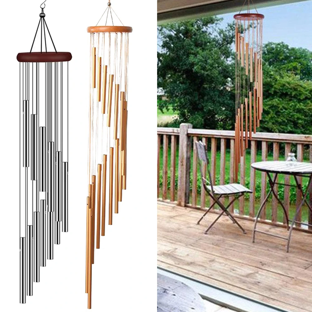 12 Tubes Wind Chimes Pendant Aluminum Tube Wind Chimes Bells Balcony Outdoor Yard Garden Home Decoration Hanging Ornament
12 Tubes Wind Chimes Pendant Aluminum Tube Wind Chimes Bells Balcony Outdoor Yard Garden Home Decoration Hanging Ornament