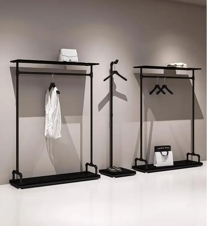 

Clothing display rack, floor standing rack, clothes rack combination, women's clothing store clothing display rack