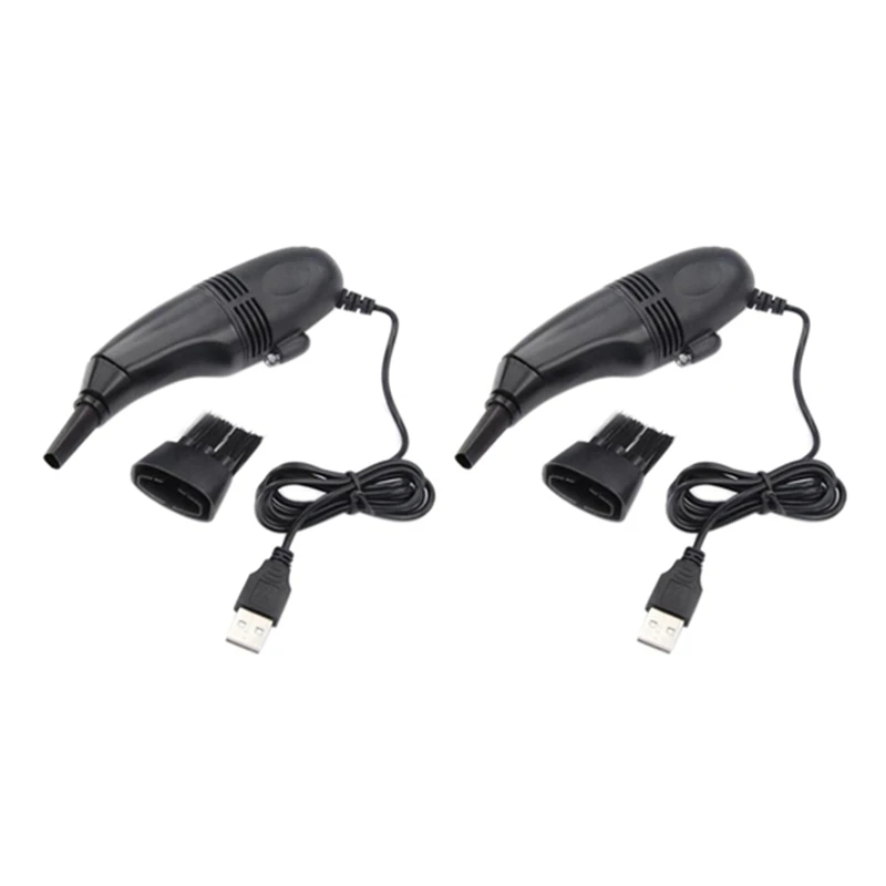 2X Mini USB Vacuum KEYBOARD DUST Cleaner For Laptop PC Computer - Family Office PC Keybard Cleaner Tool-Black 
2X Mini USB Vacuum KEYBOARD DUST Cleaner For Laptop PC Computer - Family Office PC Keybard Cleaner Tool-Black
