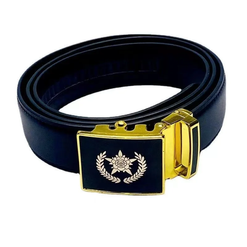 Luxury Belt Men's Leather Automatic Buckle Star Design Business Casual Trend Fashion Men's Black Trousers Belt 
Luxury Belt Men's Leather Automatic Buckle Star Design Business Casual Trend Fashion Men's Black Trousers Belt