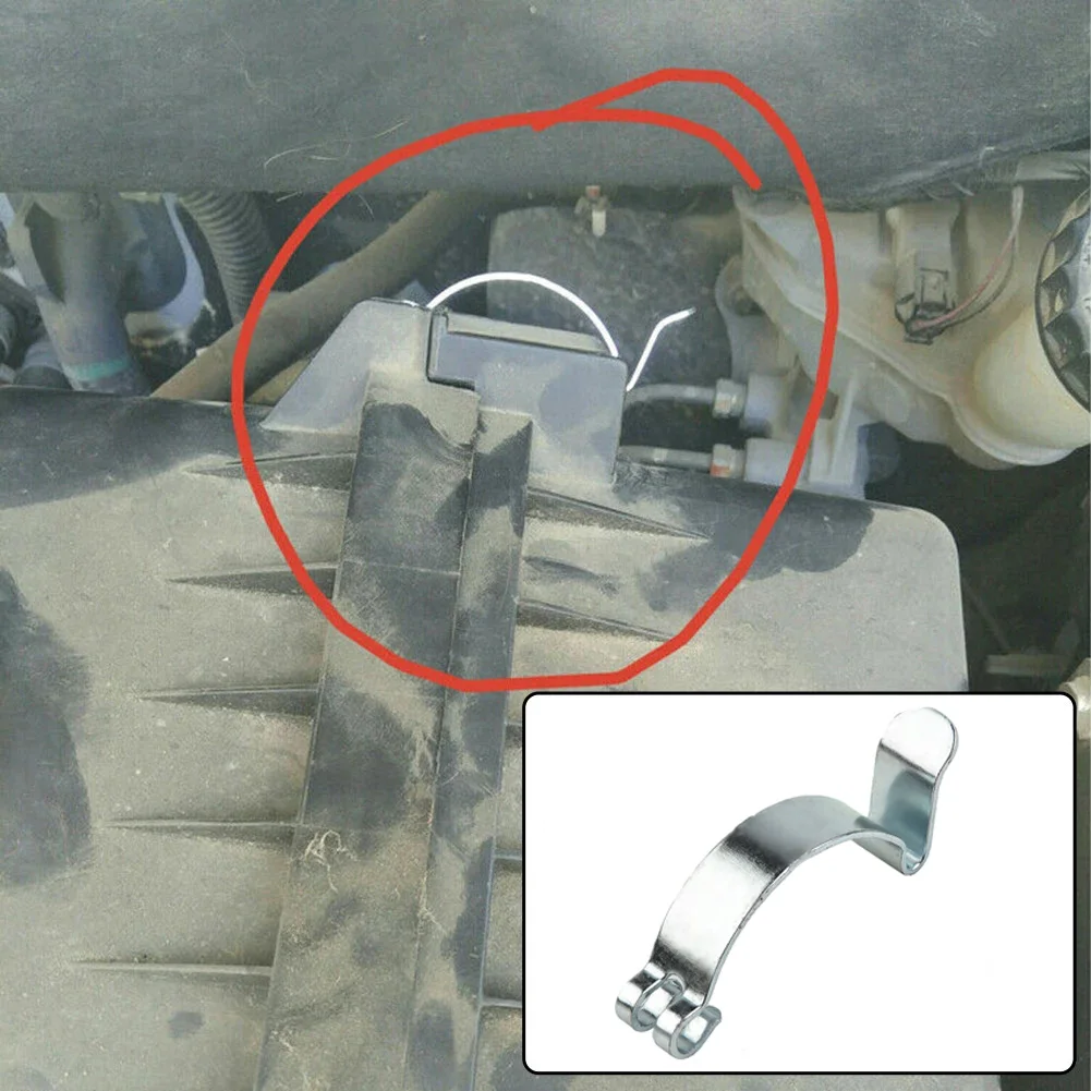 1pcs Universal Car Air Filter Cleaner Housing Box Lid Spring Clip Clamp Fuse Box Fixed Spring Clip Hook Tension Spring Clip
1pcs Universal Car Air Filter Cleaner Housing Box Lid Spring Clip Clamp Fuse Box Fixed Spring Clip Hook Tension Spring Clip