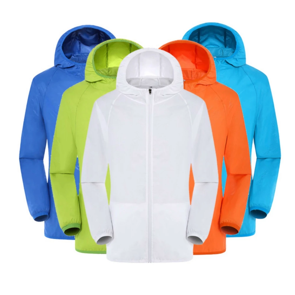 

Sunscreen Coat Women Summer Sun Protection Jacket Men Anti-UV Quick Dry Sports Windbreaker Clothing Cycling Run Sunscreen Shirt