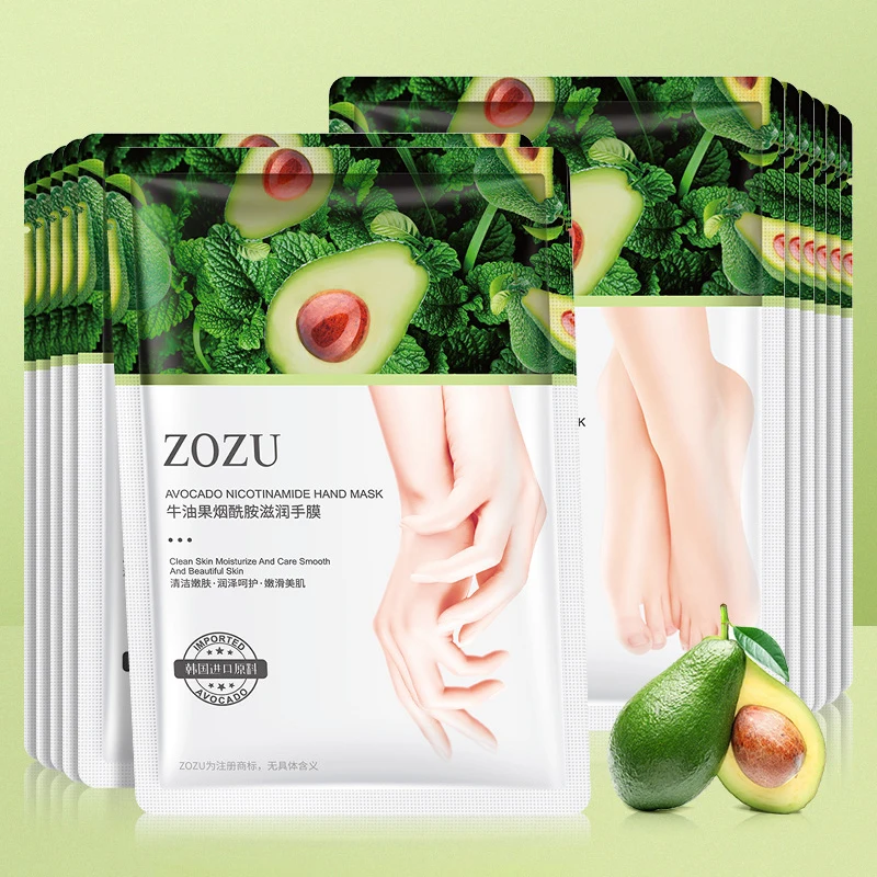 10 Pairs Avocado Foot Mask Moisturizing Hand Mask skincare Nourishing Repairing Exfoliating Hands and Feet Skin Care Products
10 Pairs Avocado Foot Mask Moisturizing Hand Mask skincare Nourishing Repairing Exfoliating Hands and Feet Skin Care Products