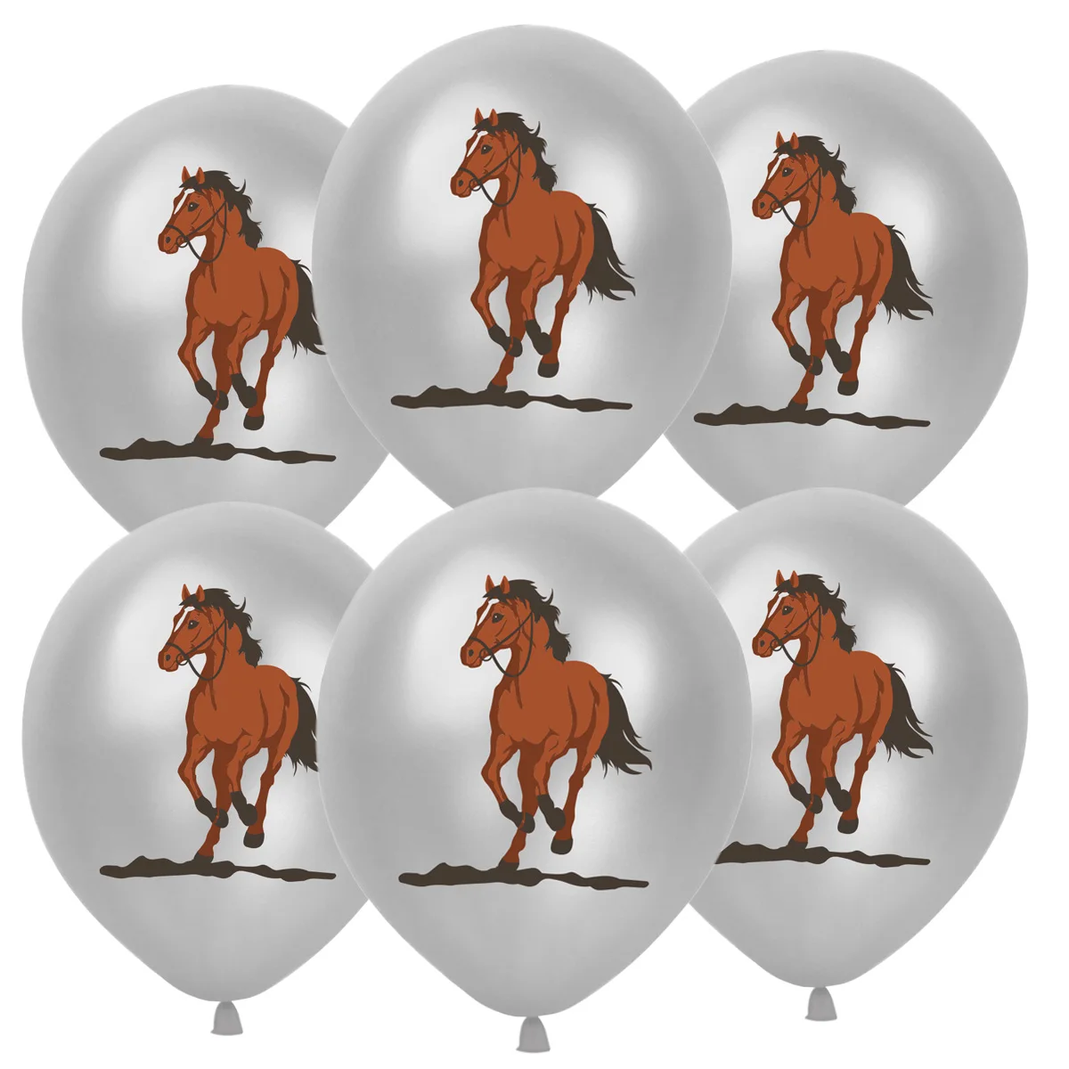 20 Pcs Racing Theme 12 Inch Horse Birthday Party Latex Balloons Brown White Silver Baby Shower Cowboy Party Supplies Brown Silve
20 Pcs Racing Theme 12 Inch Horse Birthday Party Latex Balloons Brown White Silver Baby Shower Cowboy Party Supplies Brown Silve