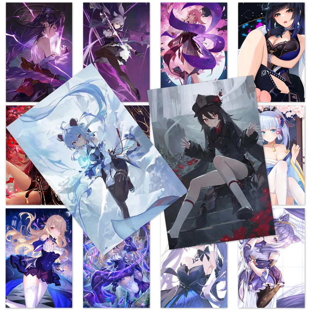 Genshin Impact Modular Pictures Keqing Canvas Prints Mona Painting Kaeya Wall Art Game Poster Home For Living Room Decoration
Genshin Impact Modular Pictures Keqing Canvas Prints Mona Painting Kaeya Wall Art Game Poster Home For Living Room Decoration